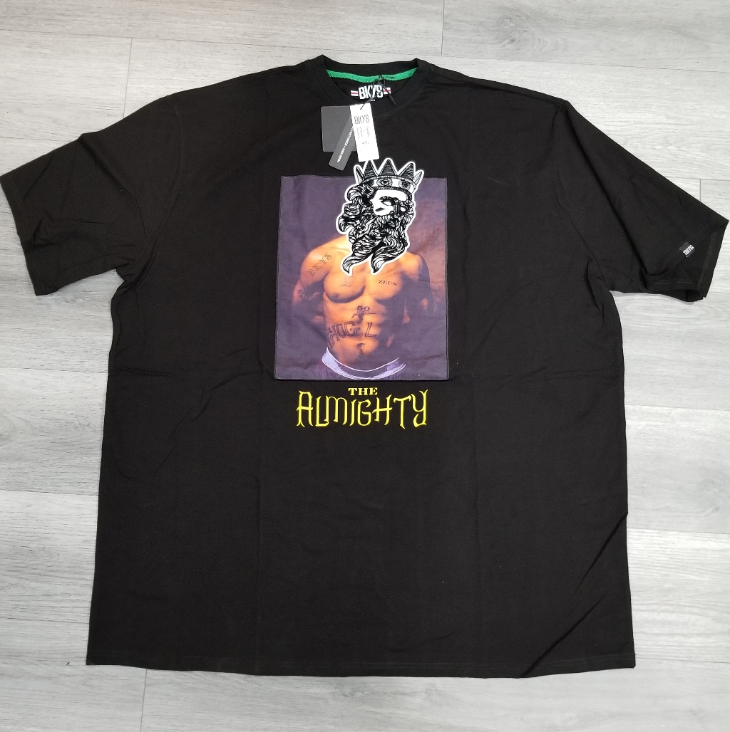 All Mighty Tee With Suade Patch BT